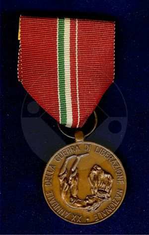 Italia 1965 medaglia xx annuale guerra liberazione
