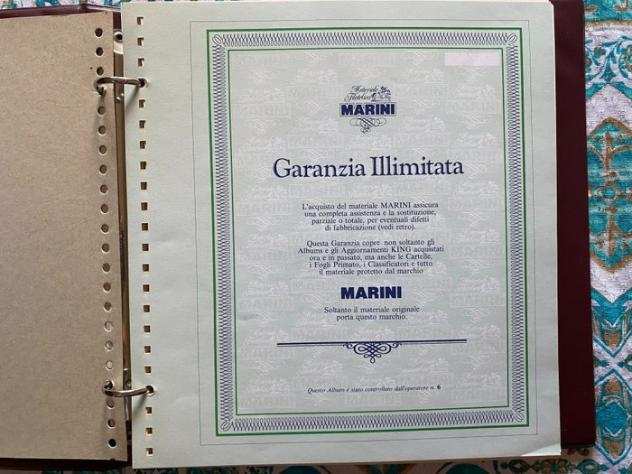 Italia 19731986 - FRANCOBOLLI ITALIANI - COLLEZIONE COMPLETA - NUOVI SU - ALBUM MARINI