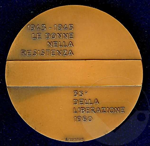 ITALIA 1980 medaglia 35deg della liberazione