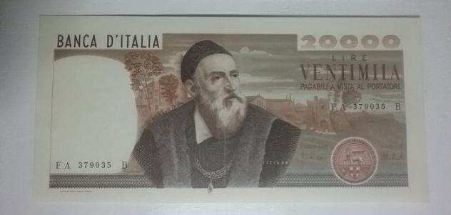 Italia. - 20000 Lire 1975 - Gigante BI 77A