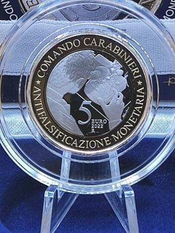 Italia. 5 Euro 2022 quotCarabinieri Antifalsificazione Monetariaquot