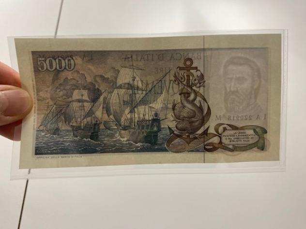 Italia. 6 banconote Lire (5.000, 50.000, 100.000 Lire) 19731995