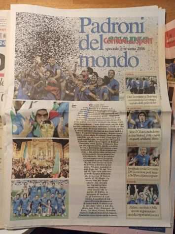 Italia Campione del Mondo 2006 - Quotidiani - Corriere Gazzetta dello Sport