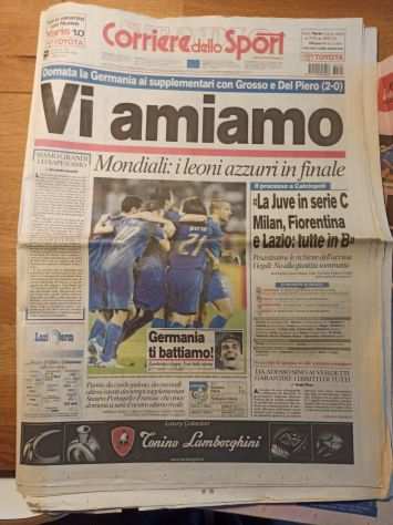 Italia Campione del Mondo 2006 - Quotidiani - Corriere Gazzetta dello Sport