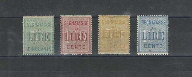 Italia Regno 18841903 - Segnatasse 1884-1903 2v2v