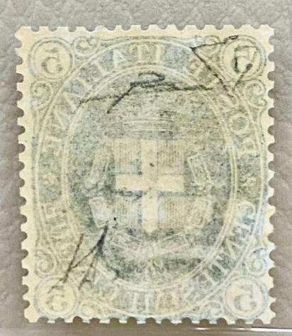 Italia Regno 1889 - 5 cent. Stemma Umberto I MNH ottima centratura - Sassone n. 44
