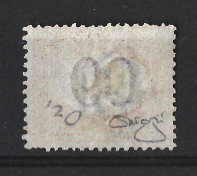 Italia Regno 18901890 - Italia 1890, segnatasse, francobollo da 60 centesimi - Sass. n.26a