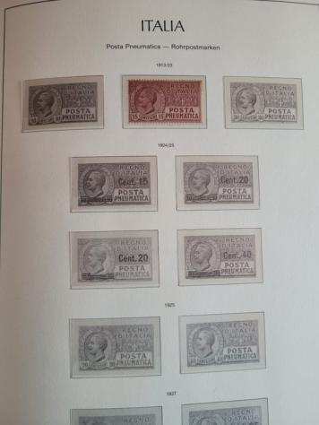 Italia Regno 18901937 - Serie di Umberto I nuove e annullate, e serie di Vitt. Emanuele III con pubblicitari
