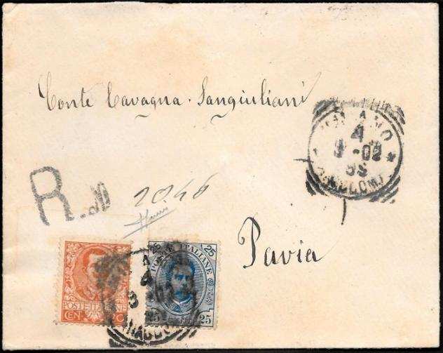Italia Regno 18911901 - DUE RE - SASSONE 62 72