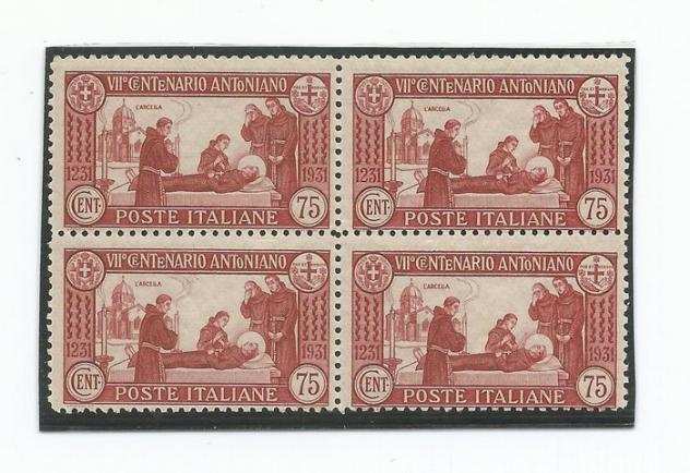 Italia Regno 1931 - 1931 S. Antonio in quartina dentellato 12