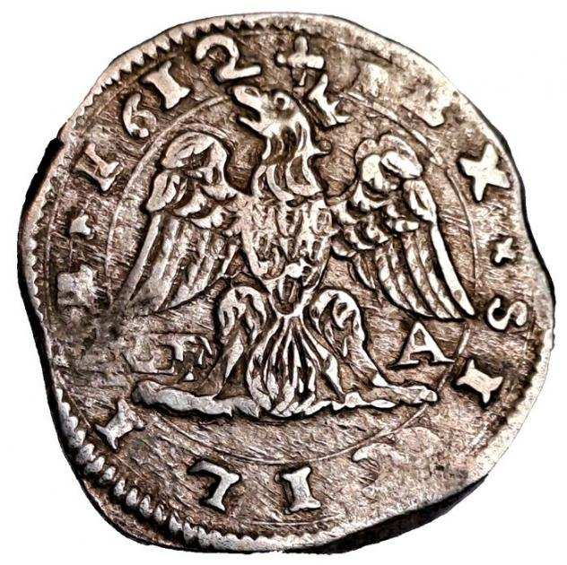 Italia, Regno di Sicilia. Filippo III di Spagna (1598-1621). 4 Tarigrave 1612