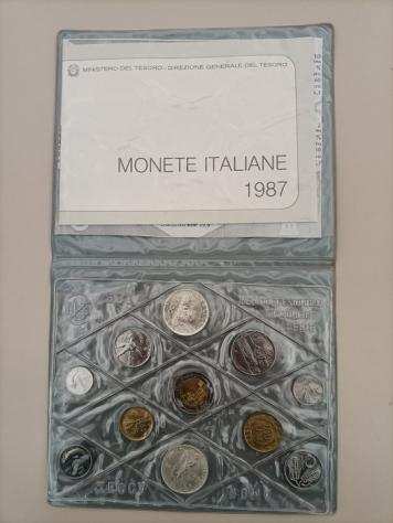 Italia, Repubblica Italiana. Serie divisionale 19841987 (4 set) (Senza Prezzo di Riserva)