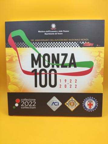 Italia. Year Set 2022 quotAutodromo di Monzaquot (incl. 5 Euro in argento)