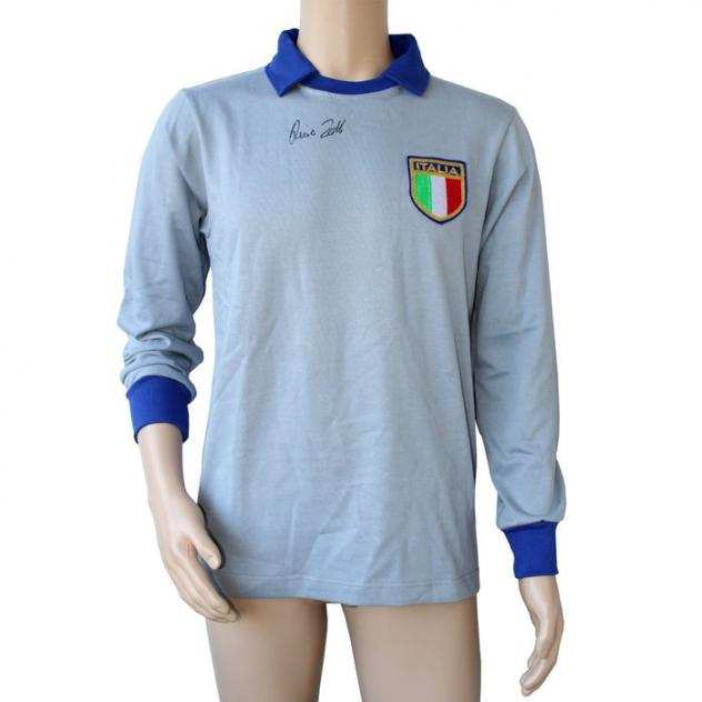 Italy - Campionati mondiali di calcio - Autografo Dino Zoff - Maglia da calcio