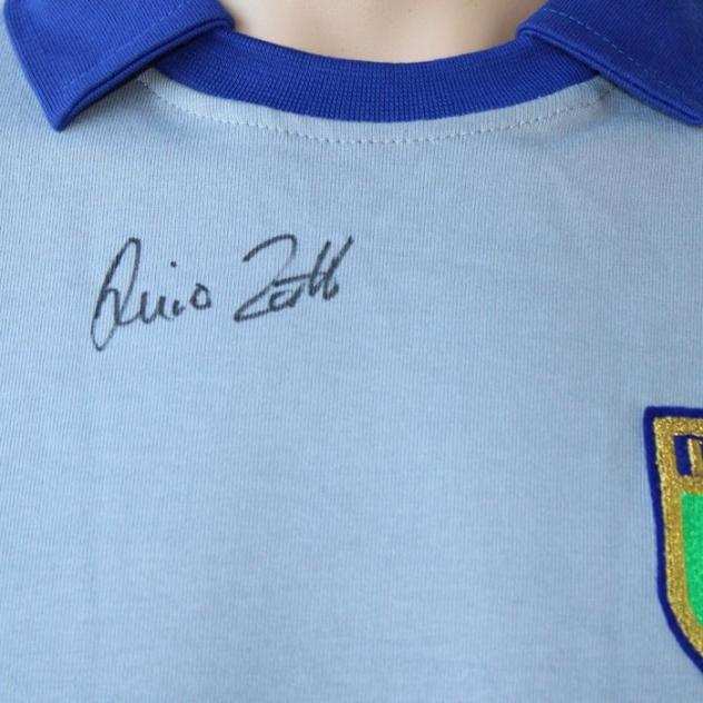 Italy - Campionati mondiali di calcio - Autografo Dino Zoff - Maglia da calcio