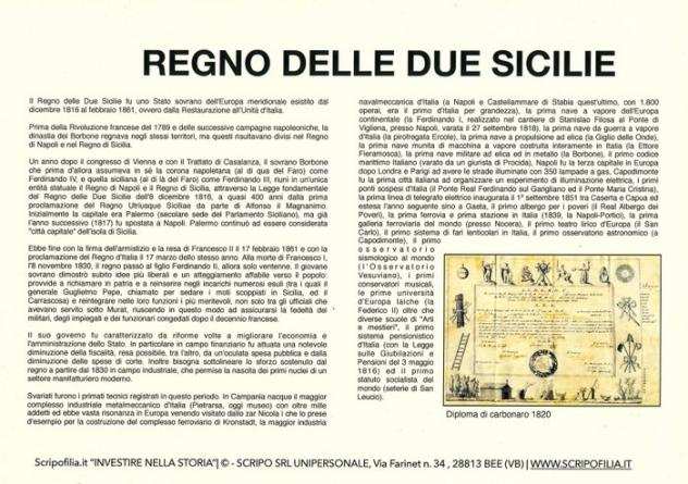 Italy, Miscellanea. Banconota  Cedola Industriale Partenopea 30 Ducati 1849