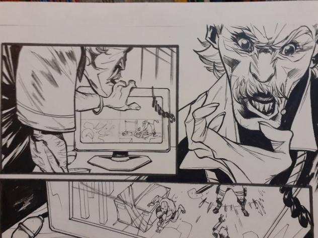 Itri, Marco - 2 Original page - The Punisher - 2023
