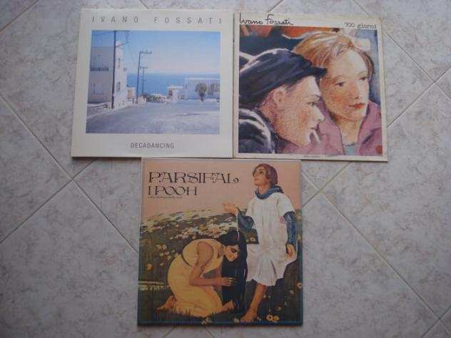 Ivano Fossati - Pooh - 3 Albums - Titoli vari - Album LP, Edizione Deluxe - 180 grammi, Prima stampa, Vinile colorato - 19862014