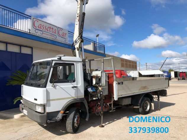 IVECO 95.14 CON GRU PM SERIE 6 CASSONATO