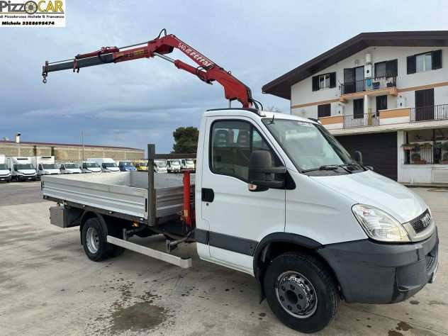 IVECO DAILY 70C17 CASSONE E GRU FERRARI