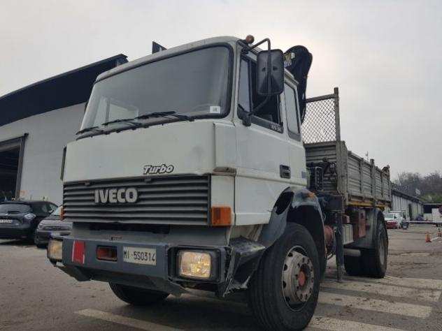 IVECO EUROCARGO 175-24 GRU 3150 kg E RIBALTABILE rif. 18820487