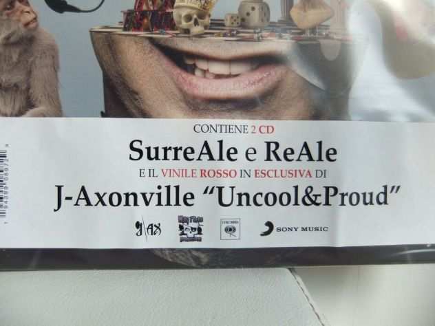J-Ax - SurreAle(Hiphop-punk) LP rosso2CD Autografato