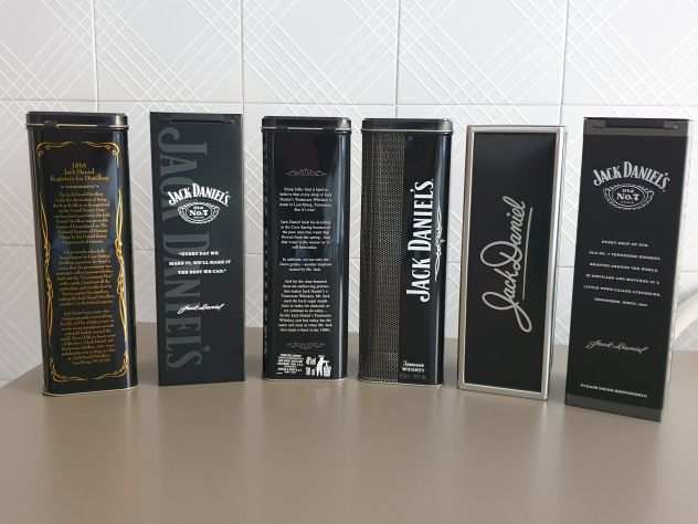 Jack Daniels - 6 metal box da collezione