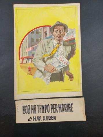 Jacono, Carlo - 1 Original cover - Il Giallo Mondadori - Non Ho Tempo Per Morire - 1955