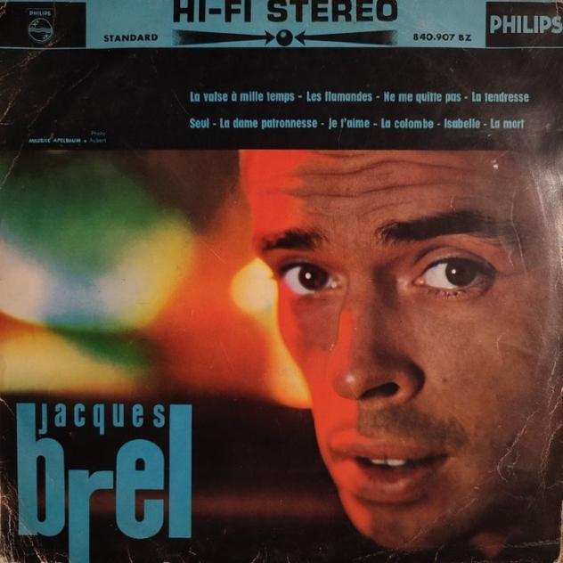 Jacques Brel, Feacutelix Leclerc, Jacques Douai - Very Rare 3 10 LP Album - 1St French Pressing - 19551959 - Album LP (piugrave oggetti) - Prima stampa - 1955
