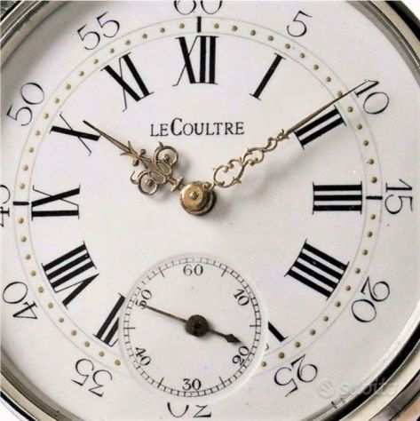 JAEGER LE COULTRE Prezioso Raro Orologio Vintage - 1980