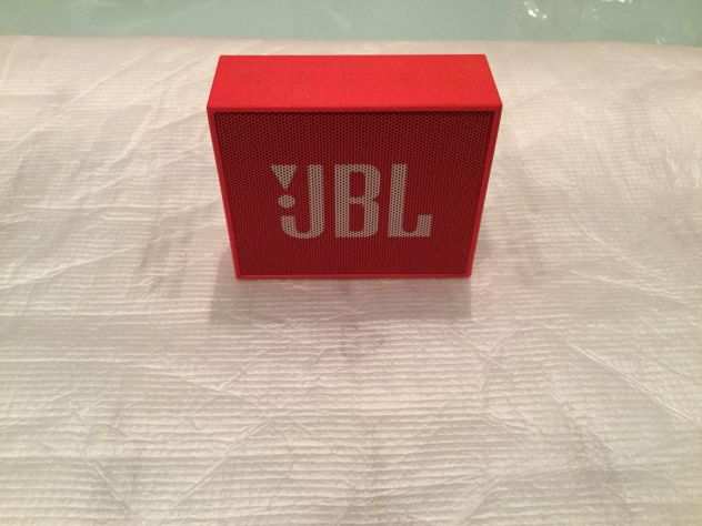 JBL GO, Diffusore Bluetooth Portatile, Rosso.