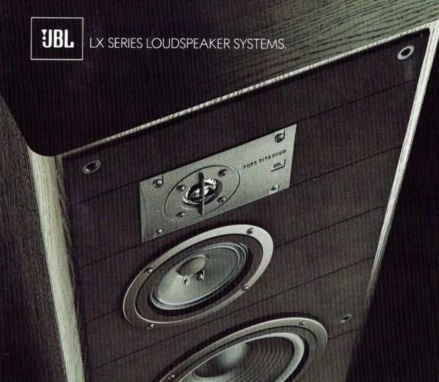 JBL ndash speaker Very HIGH-END - 1987