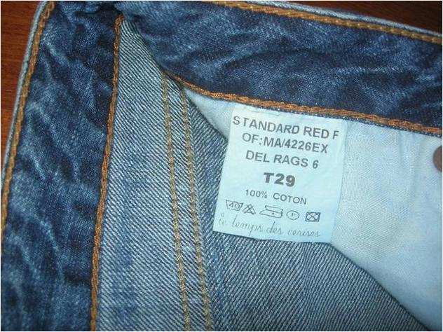 Jeans a zampa Donna nuovi taglia 29