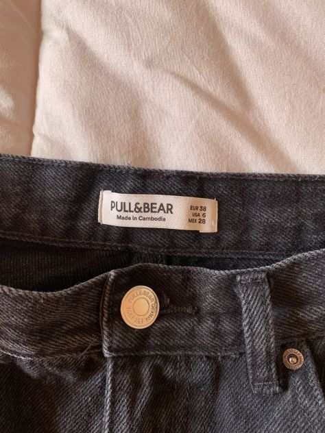 Jeans Denim neri PULLampBEAR