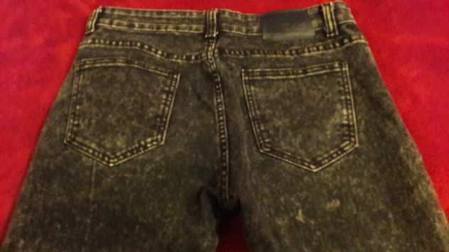 Jeans effetto neve grigio Scuro Tg 46 - NUOVI