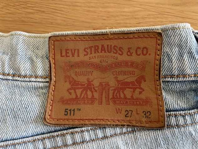 jeans Levis 511, slim fit, W27 L32