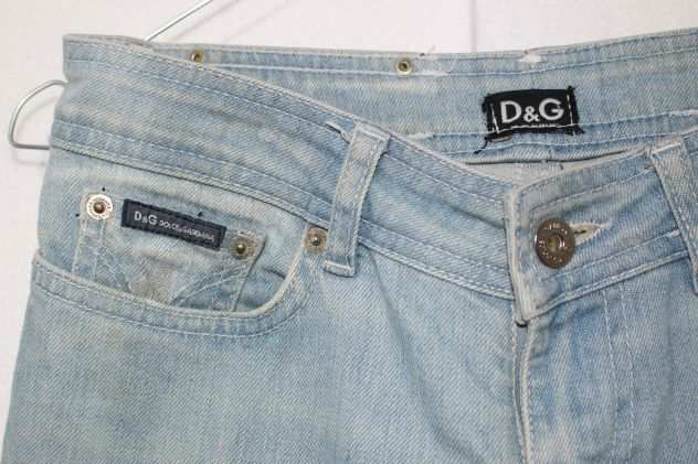 Jeans skinny azzurri di Dolce amp Gabbana - tg. 25