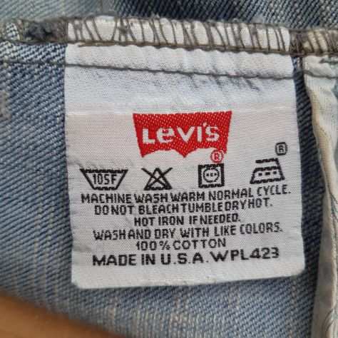 Jeans strappati marca Levis 100 cotone