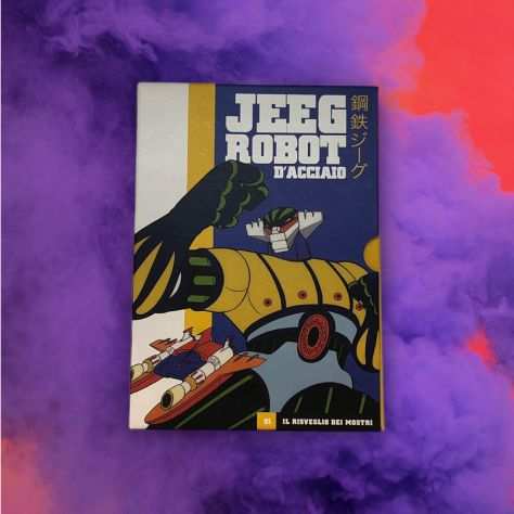 Jeeg Robot Drsquoacciaio Cofanetto Completo 12 DVD Yamato Video Edizione Edicola