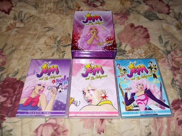 Jem e le Hologram le 3 serie complete in dvd