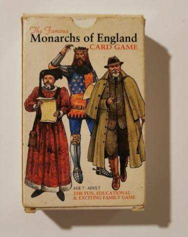 Jeremy ShawTrioview - Gioco di carte Card Game The Famous Monarchs of England - 1990-2000 - England, U.K.