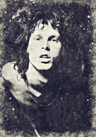 Jim Morrison - Oil Edition - High Quality Giclee Art - By artist Andrea Boriani - 15