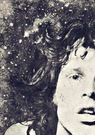 Jim Morrison - Oil Edition - High Quality Giclee Art - By artist Andrea Boriani - 25