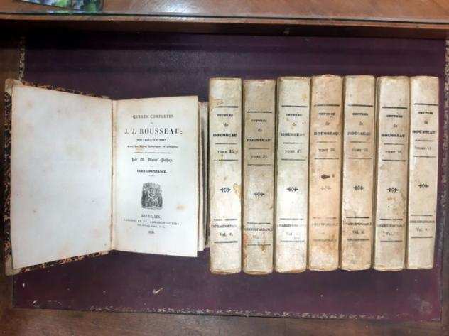 J.J. Rousseau - Oeuvres de Rousseau - 1839