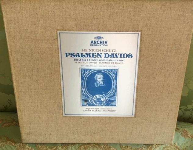Johann Sebastian Bach - Artisti vari - PSALMEN DAVIDS - DIE KUNST DER FUGE - 6 SONATEN - WEIHNACHTSORATORIUM - Titoli vari - Disco in vinile - 1956