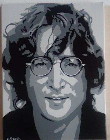 John Lennon - Painting - Artist Daniela Politi - Lennon