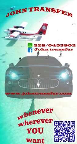 John transfer, autista privato 24h su 24