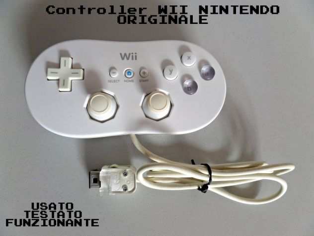 Joypad  controller  PAD Nintendo Wii Originale (usato, funzionante)