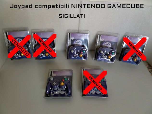 Joypad Gamecube Nintendo (compatibile) NUOVO Sigillato