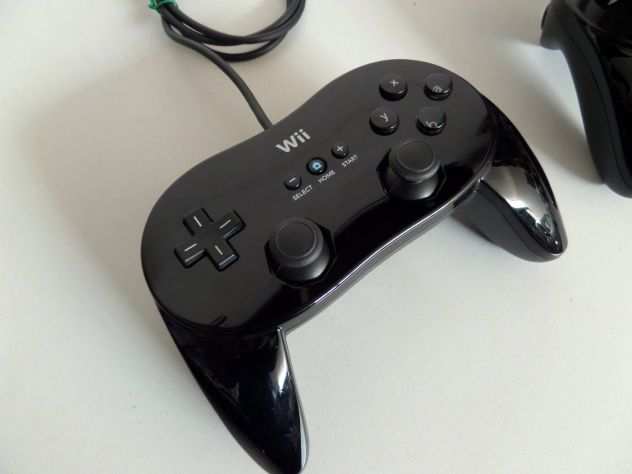 Joypad NINTENDO WII ORIGINALE ( NERO ) USATO, COME NUOVO